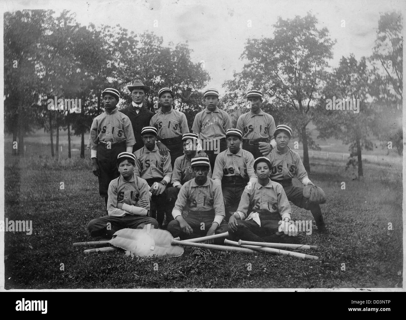 Foto wahrscheinlich von Charles R. Scott, ein Mitarbeiter der Seneca Training Schule gemacht, für Betriebsleiter Horace B.... -- 251690 Stockfoto