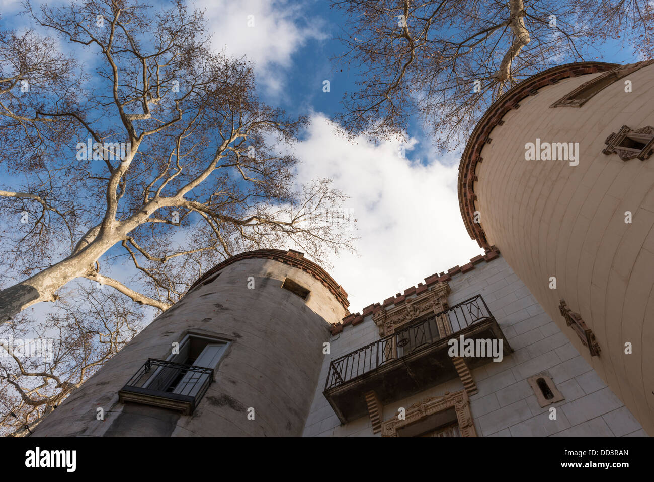 La Porte De La France, Céret, Pyrénées Orientales, Languedoc-Roussillon, Frankreich Stockfoto