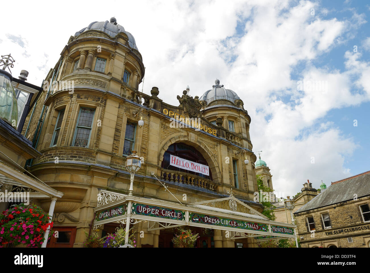 Buxton Opera House Fassade UK Stockfoto