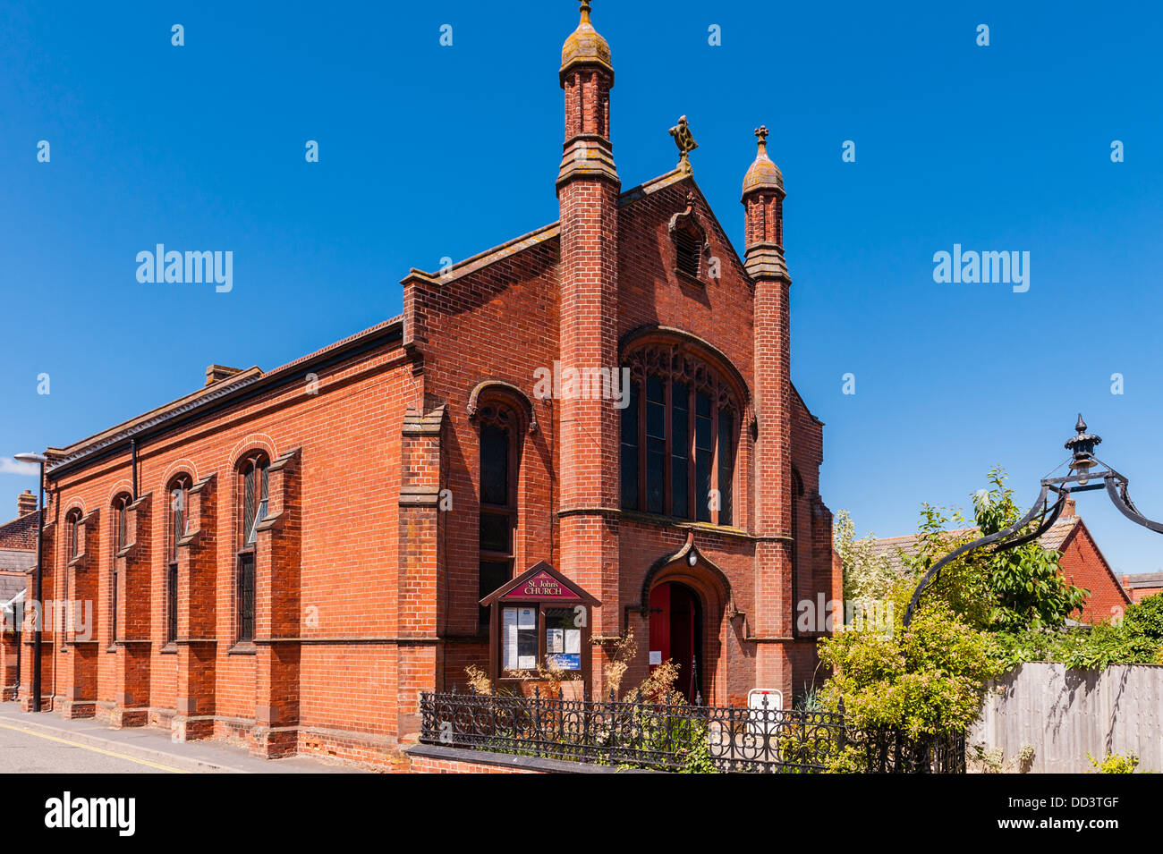 Die St. Johannes Kirche in Loddon, Norfolk, England, Großbritannien, Großbritannien Stockfoto