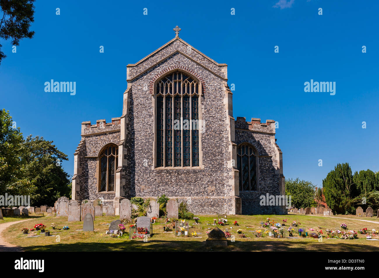 Der Holy Trinity Church in Loddon, Norfolk, England, Großbritannien, UK Stockfoto