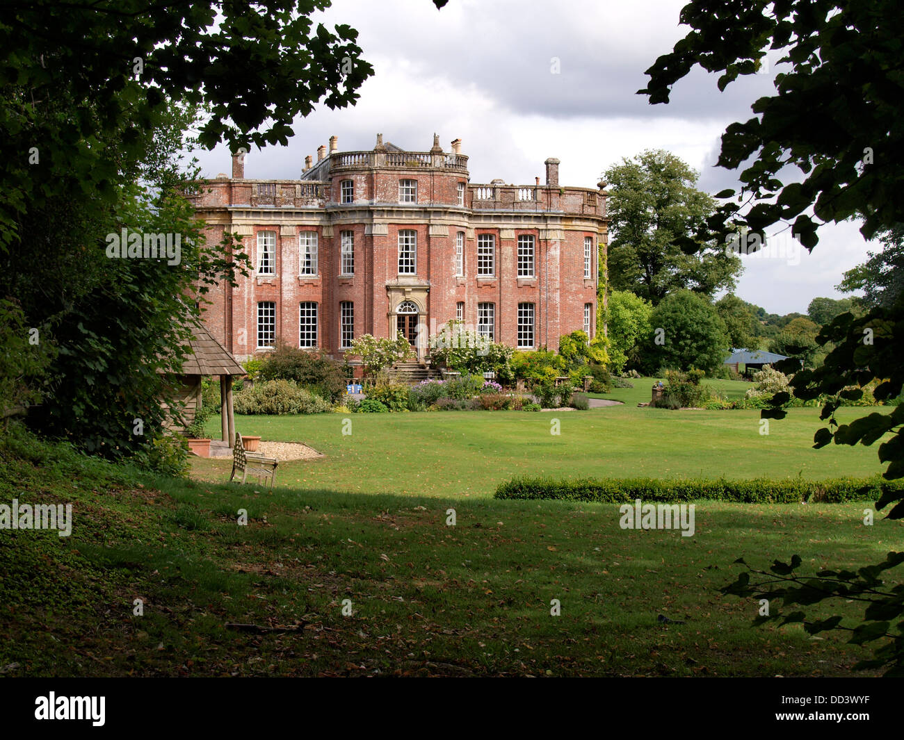 Chettle House, Queen Anne Haus wurde im Auftrag der Chafin Familie und entworfen von Thomas Archer im Jahre 1710, Dorset, UK 2013 Stockfoto