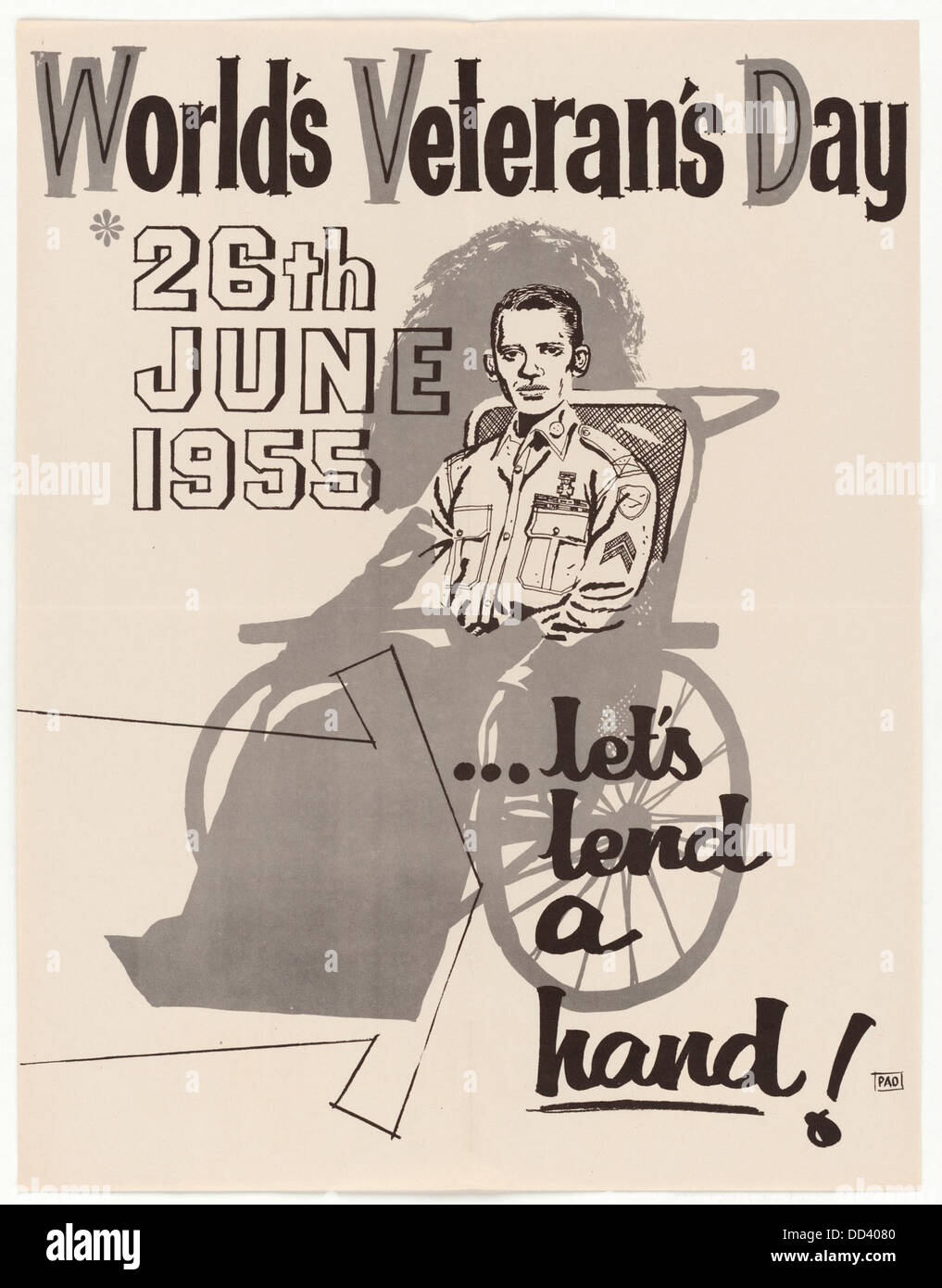 Ein Foto zum Weltveteranentag, einer weltweiten Feier, die sich der Ehre von Militärveteranen und ihrem Dienst für ihre Länder widmet. Der Tag erkennt die Opfer an, die Veteranen auf der ganzen Welt gebracht haben. Stockfoto