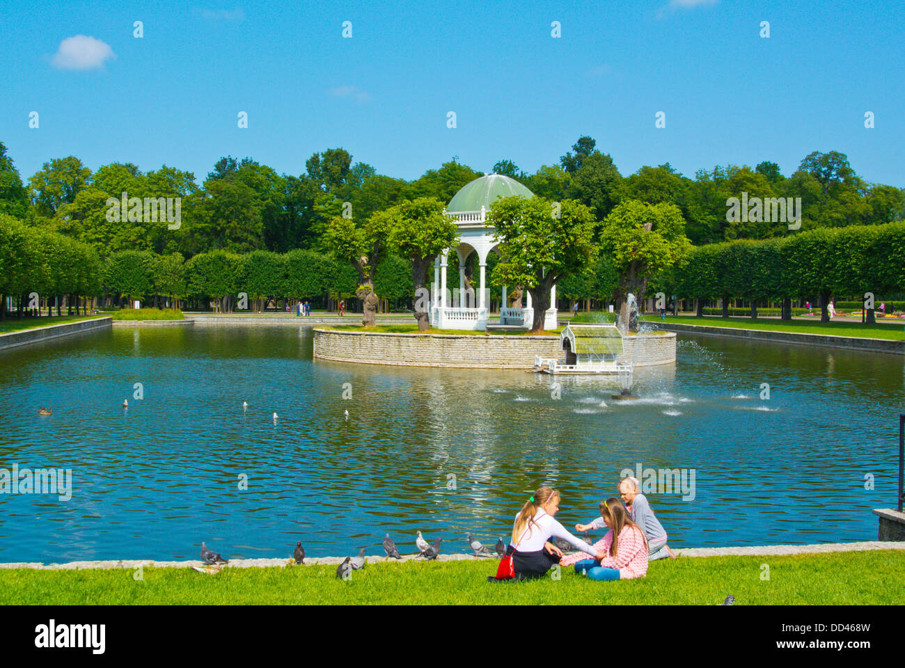 Kadrioru Park im Stadtteil Kadriorg Tallinn Estland das Baltikum-Europa Stockfoto