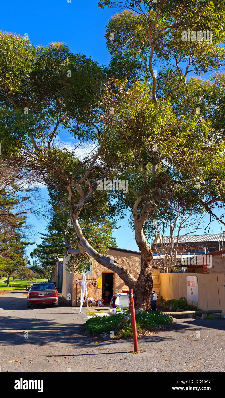 Goolwa ist eine Gemeinde an der Mündung des Murray River auf der Fleurieu-Halbinsel in South Australia basierend Stockfoto