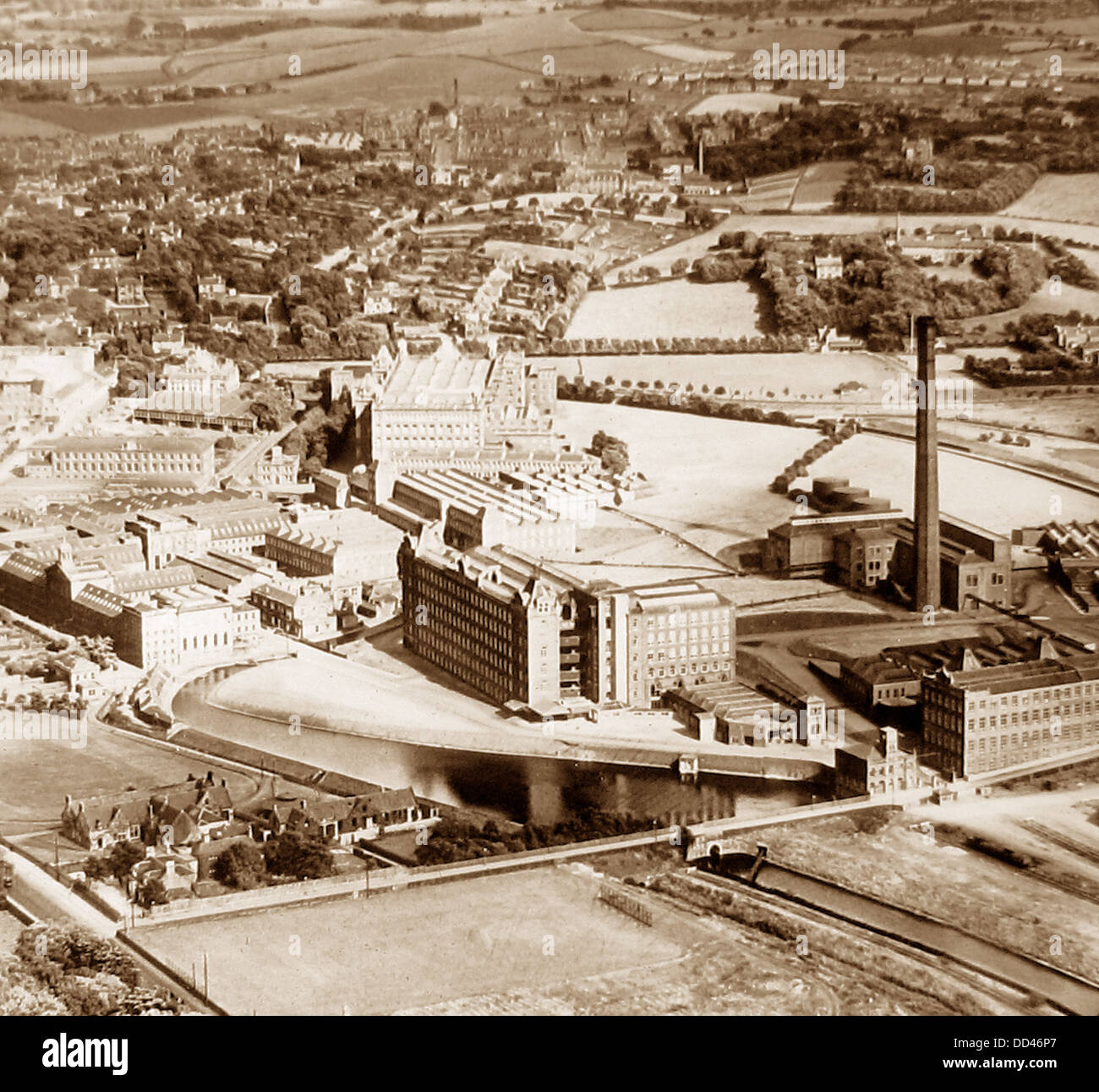 Paisley Cotton Mill viktorianischen Zeit Stockfoto