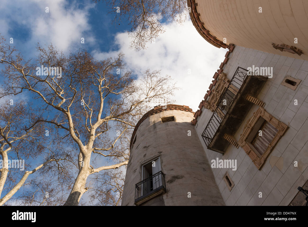 La Porte De La France, Céret, Pyrénées Orientales, Languedoc-Roussillon, Frankreich Stockfoto