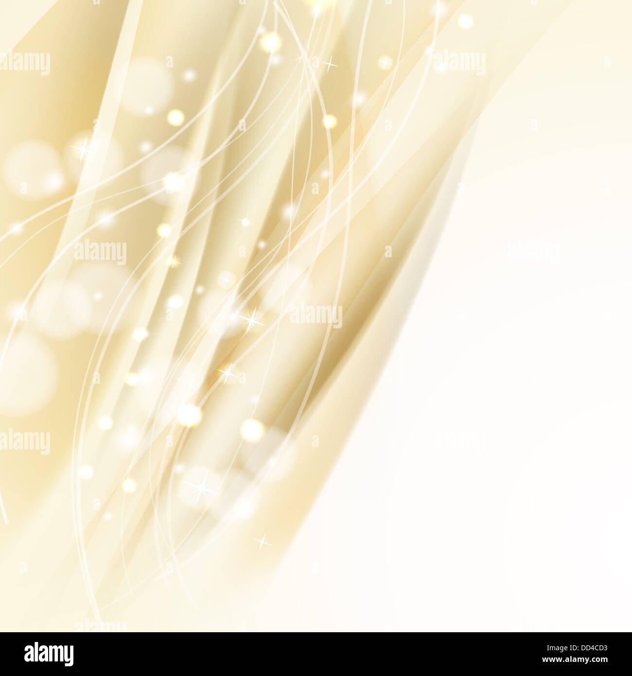 abstrakte wellige Hintergrund mit funkelt Stockfoto