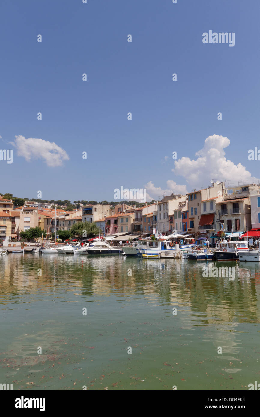 Hafen, Cassis, Provence-Alpes-Cote d ' Azur, Frankreich Stockfoto