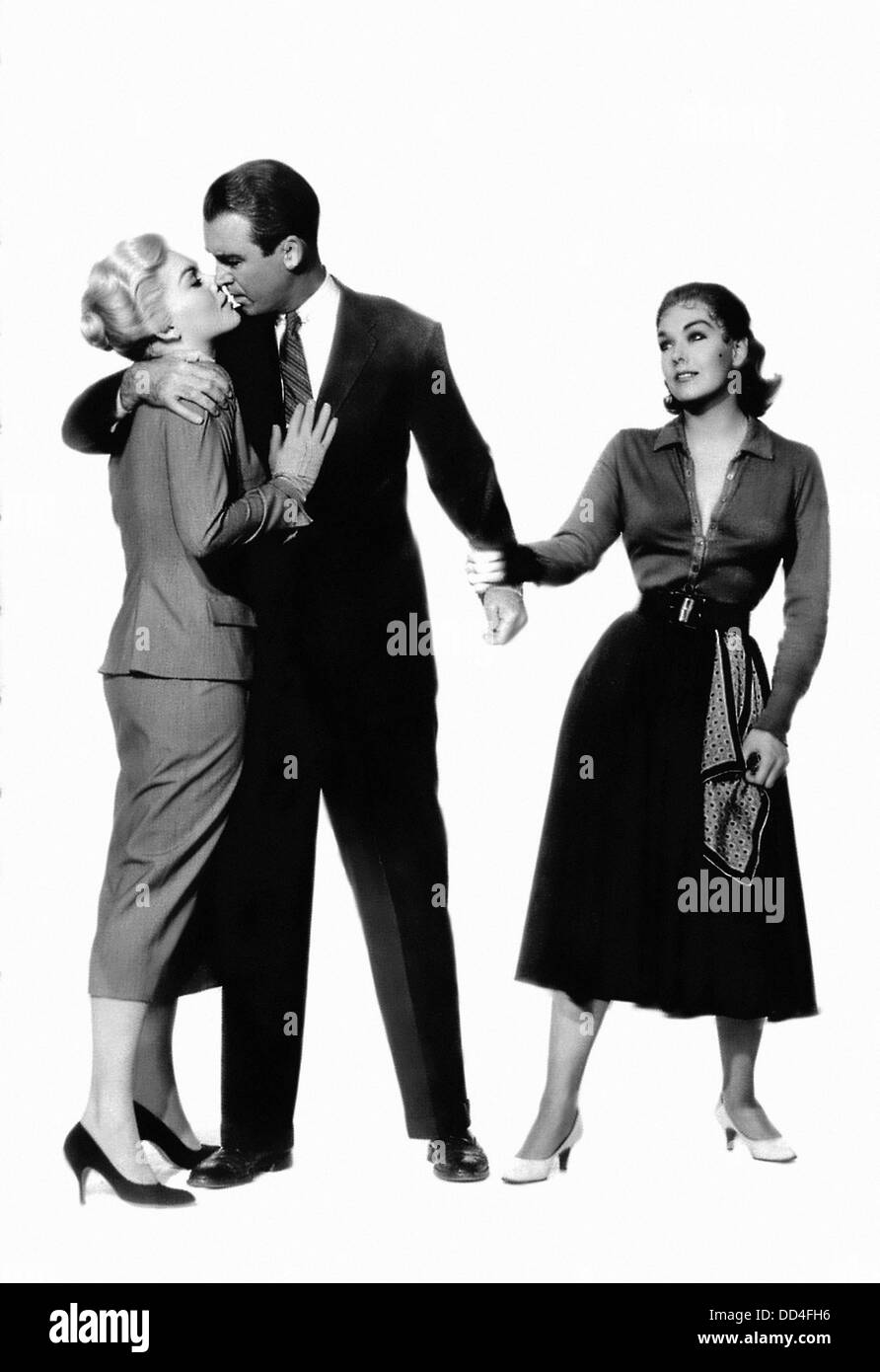 Schwindel - Kim Novak, James Stewart - Regie: Alfred Hitchcock - größter 1958 Stockfoto