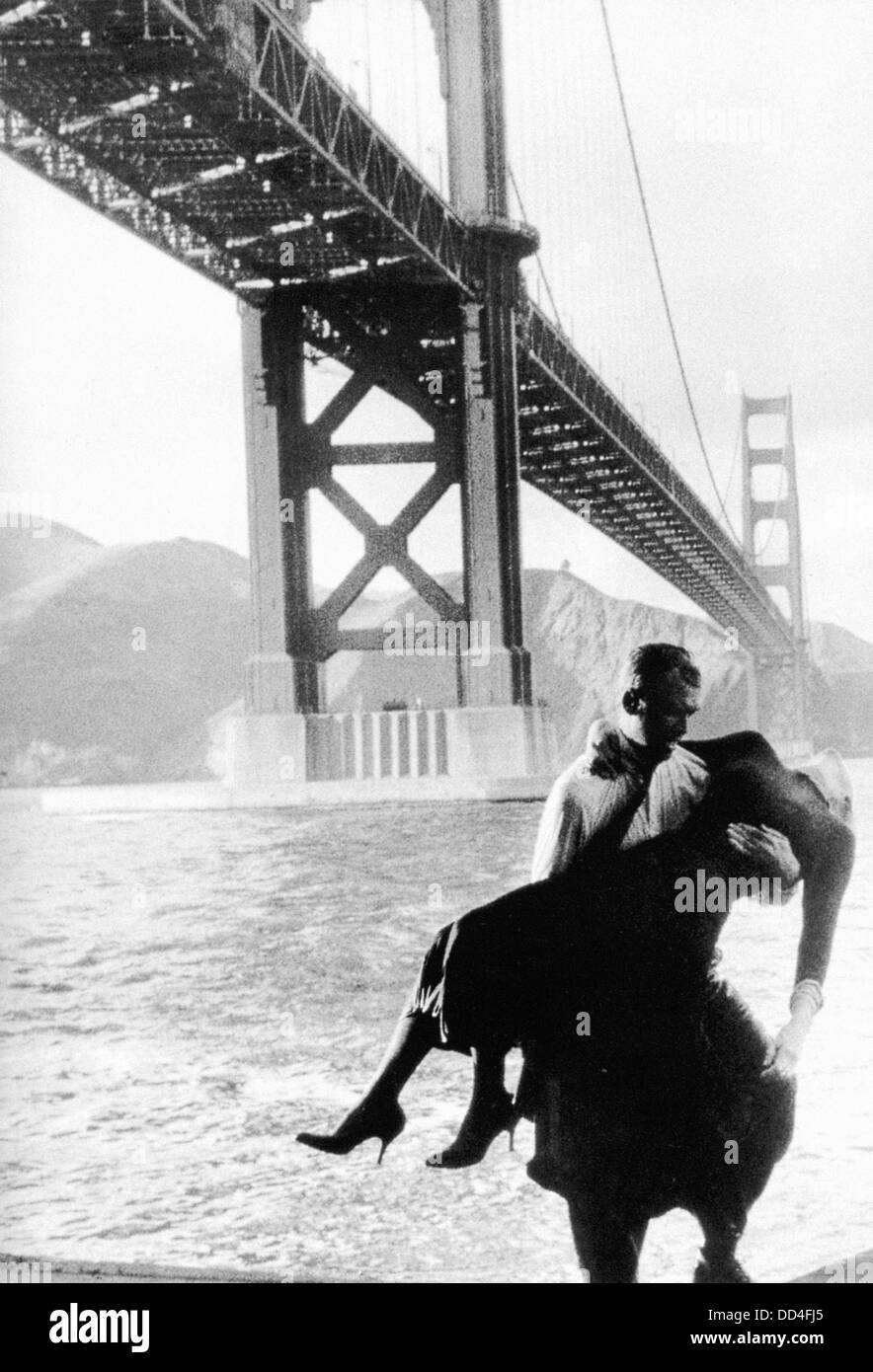 Schwindel - Kim Novak, James Stewart - Regie: Alfred Hitchcock - größter 1958 Stockfoto