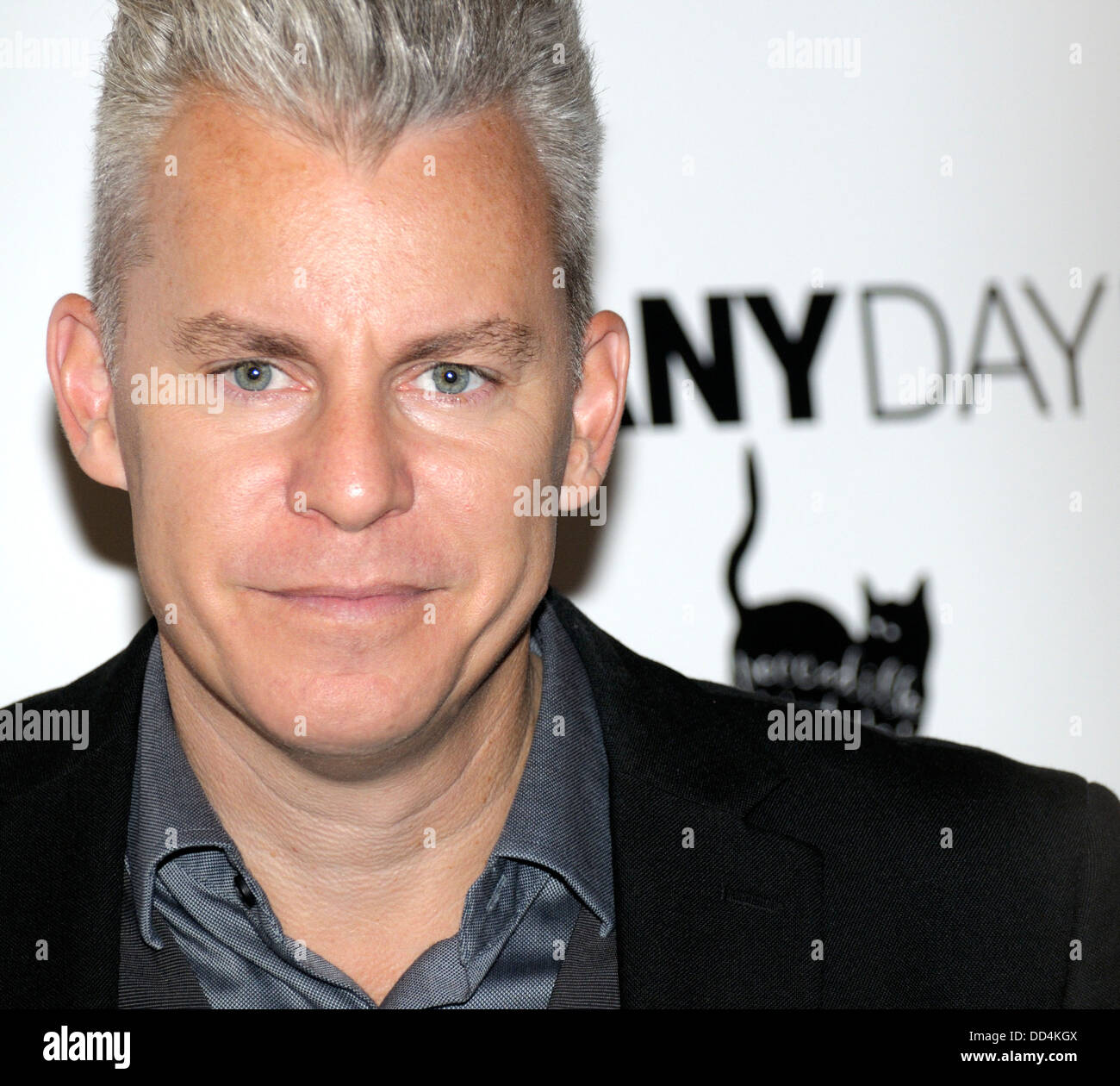 20. August 2013, London. UK-Gala Premier-Screening von "Any Day Now" im Apollo Piccadilly. Travis Fine (Regisseur) Stockfoto