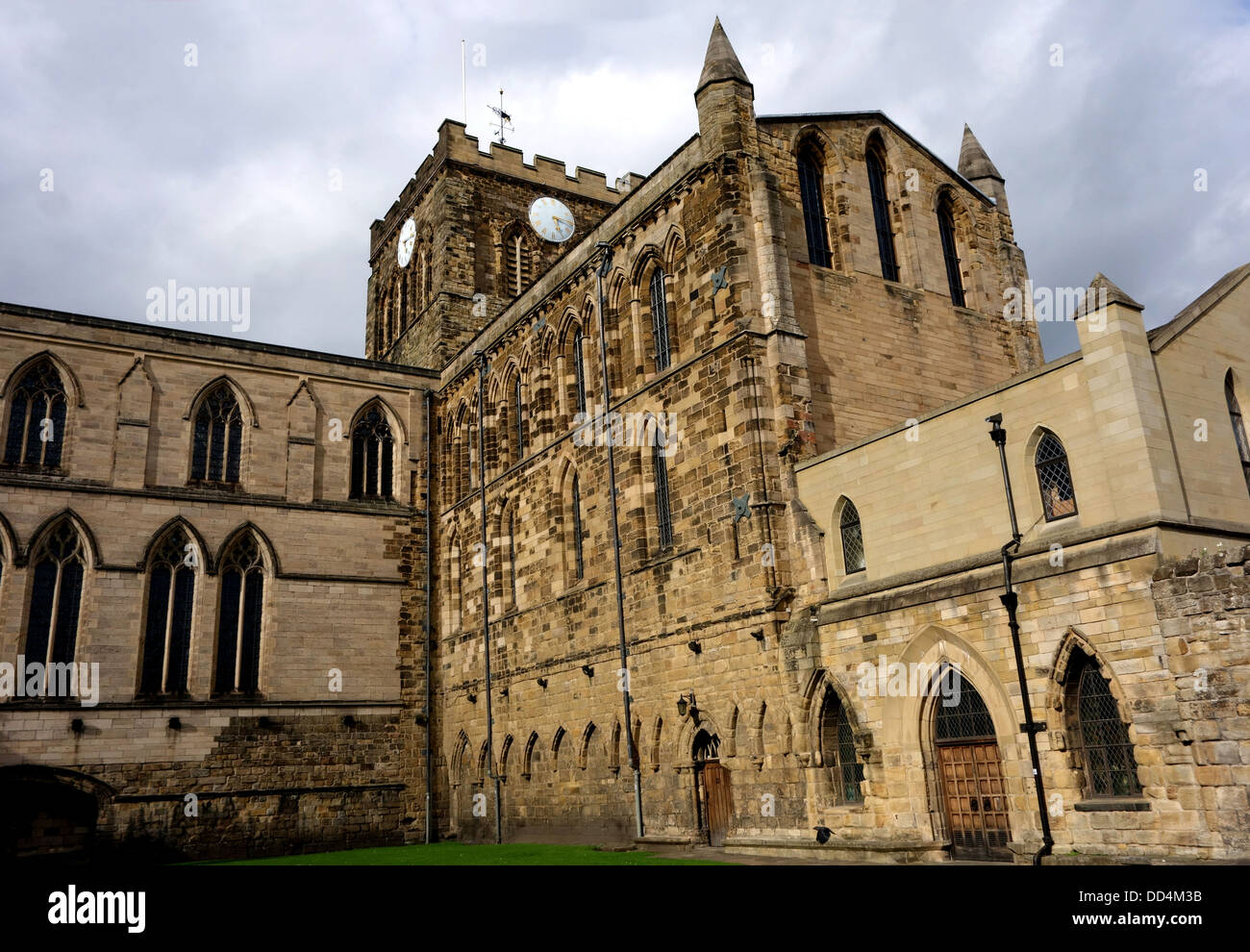 Hexham Abtei, Hexham, Northumberland, England Stockfoto