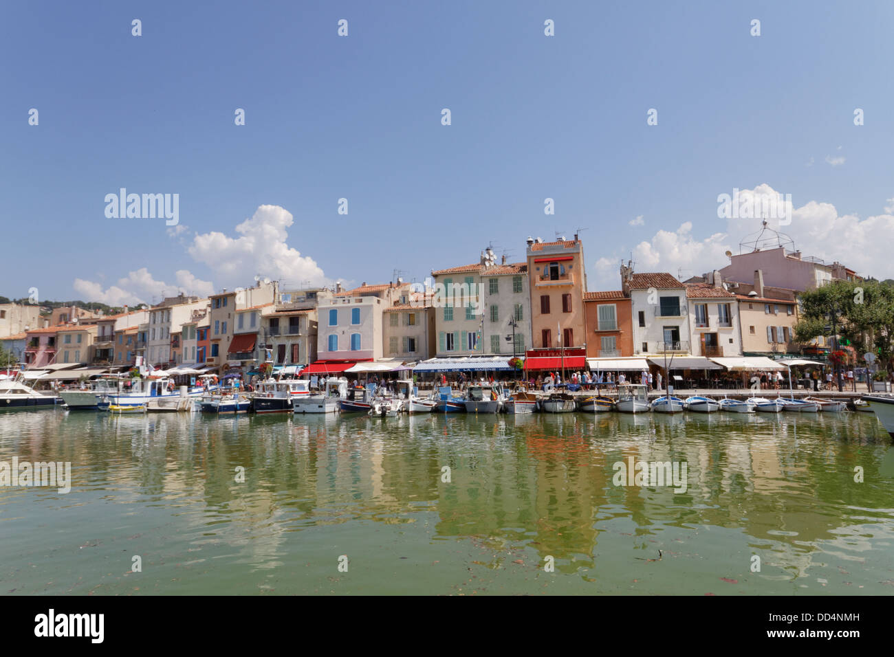 Hafen, Cassis, Provence-Alpes-Cote d ' Azur, Frankreich Stockfoto