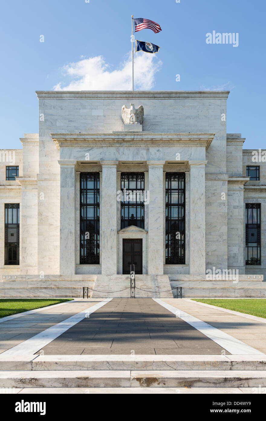 Federal Reserve Building, Washington DC, USA Stockfoto