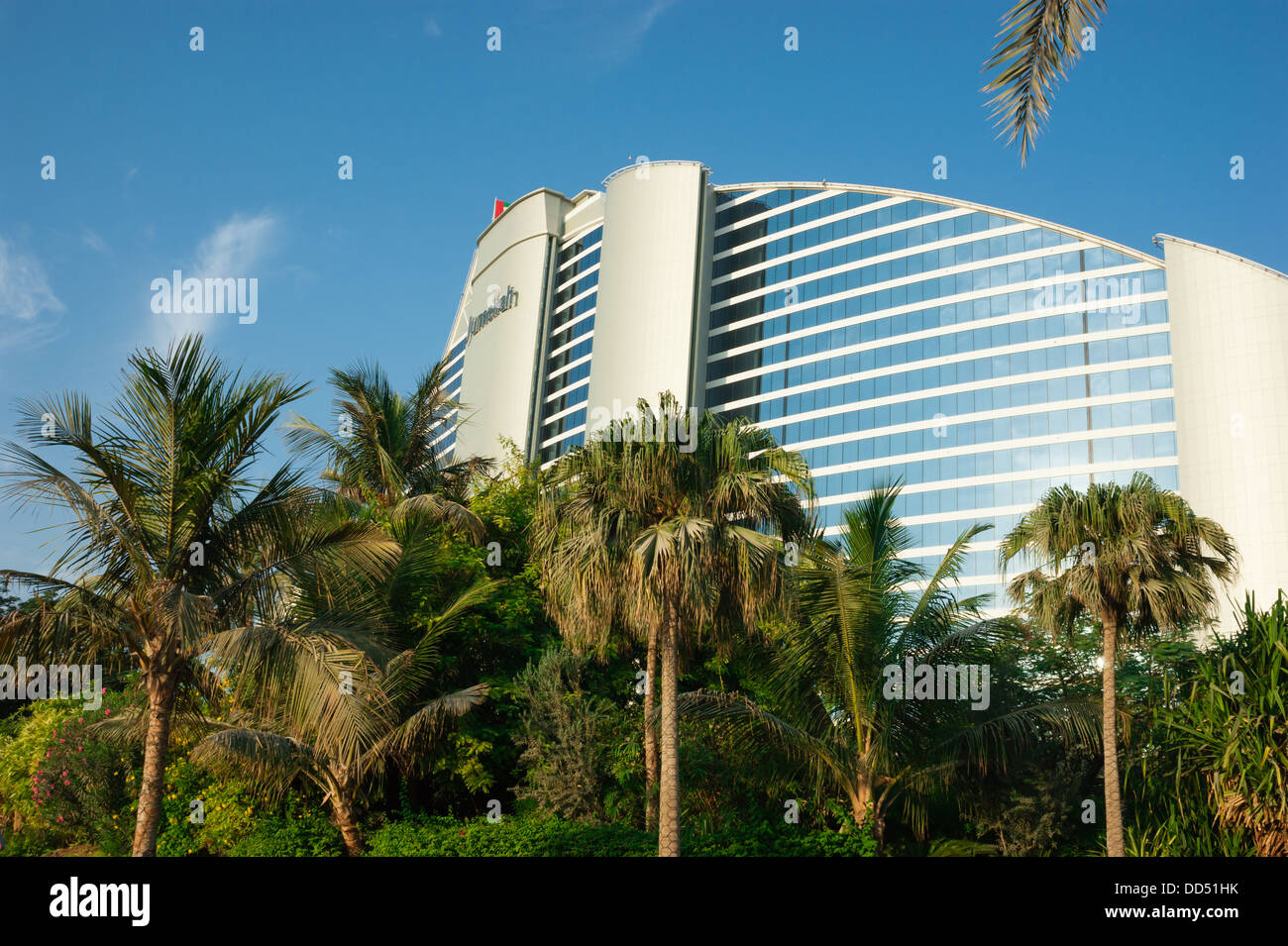 Jumeirah Beach Hotel Stockfoto