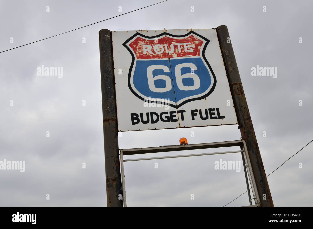Conway, TX Route 66 2012 Stockfoto