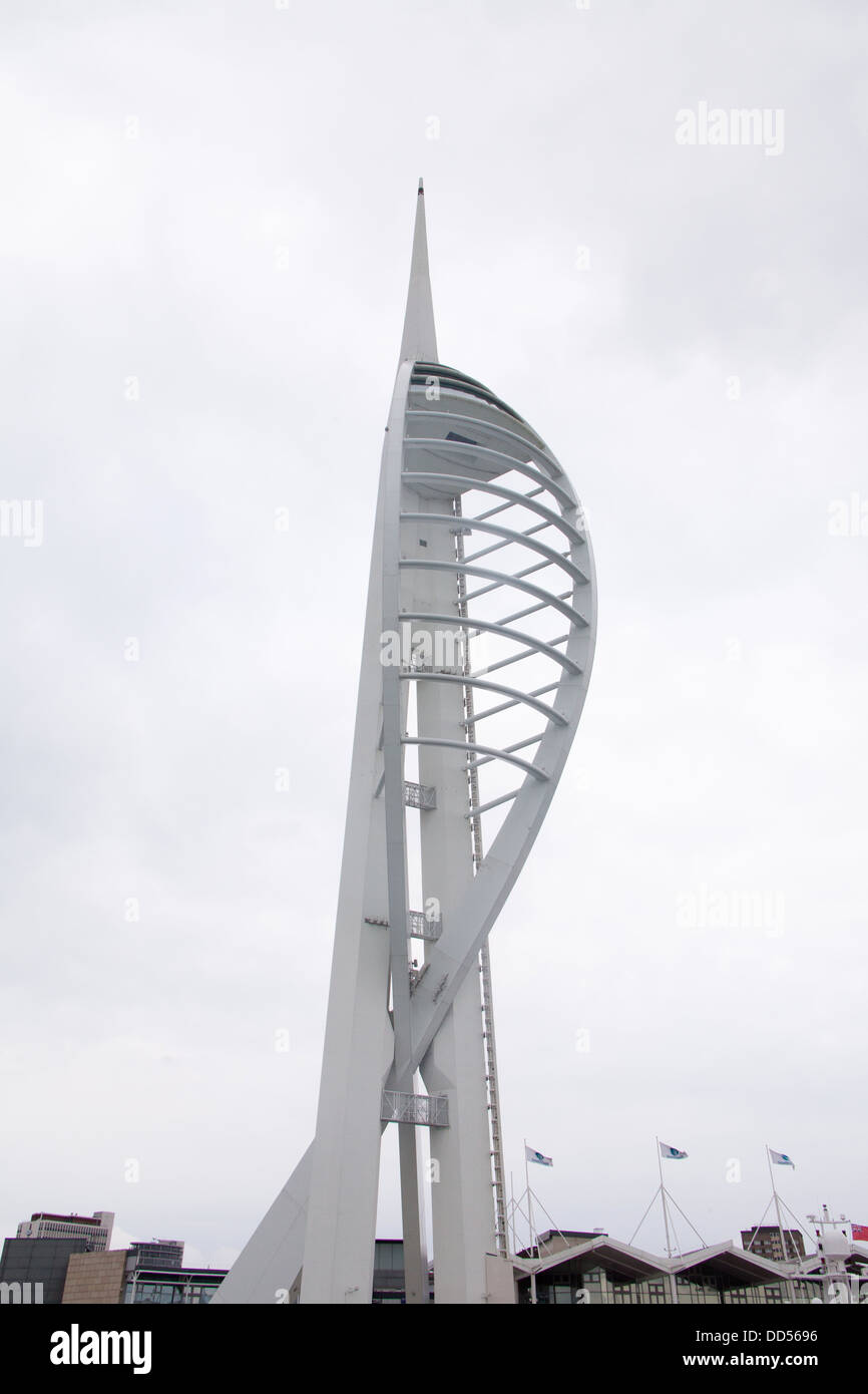 Spinnaker Tower, Hafen von Portsmouth, Hampshire, England, Vereinigtes Königreich. Stockfoto