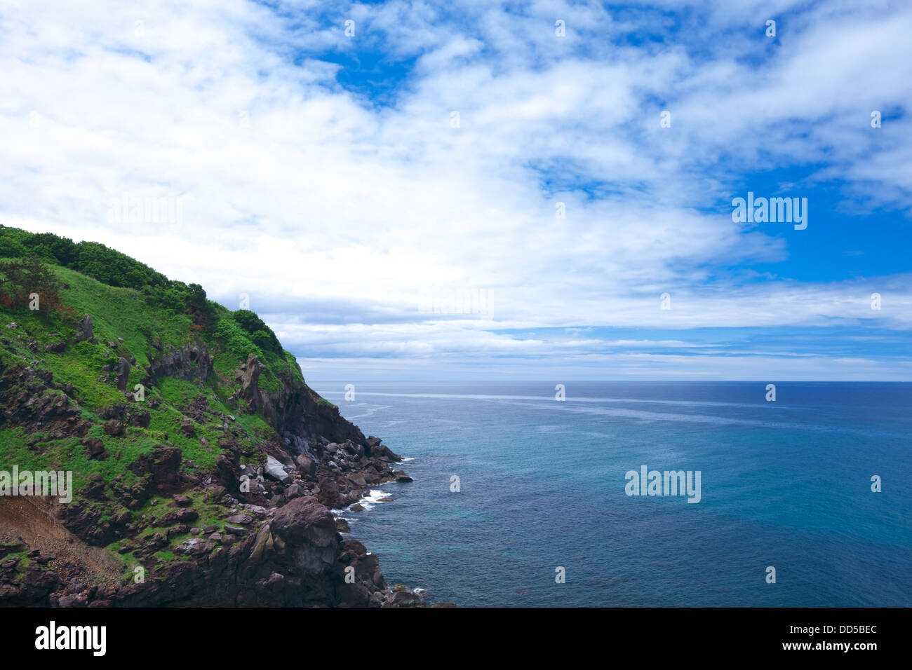 Meer von Japan, Präfektur Akita Stockfoto