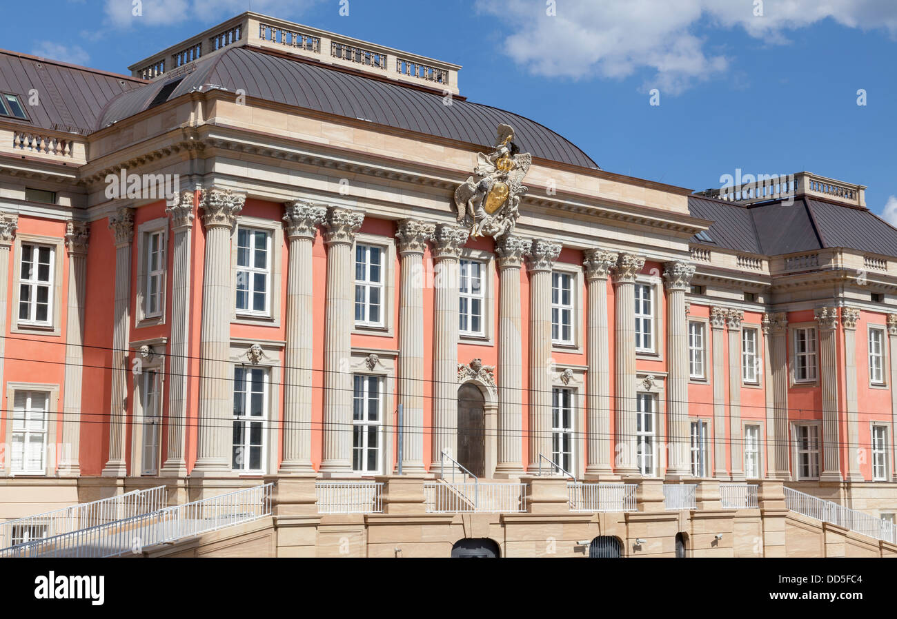 Neue Stadt-Palast, Potsdam, Brandenburg, Deutschland Stockfoto