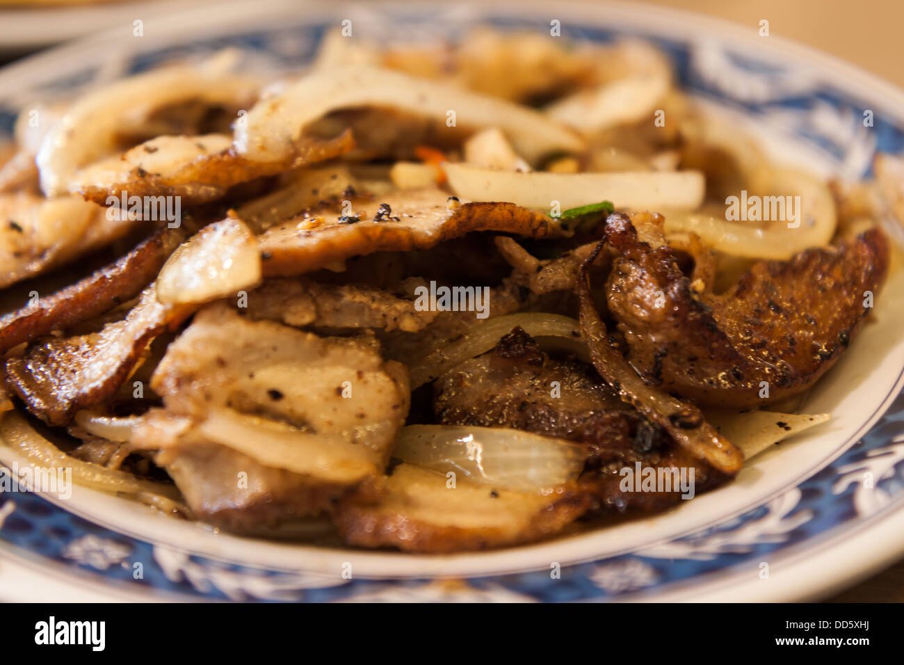 Traditionelle Ayatal Stamm Essen in Taiwan Stockfoto