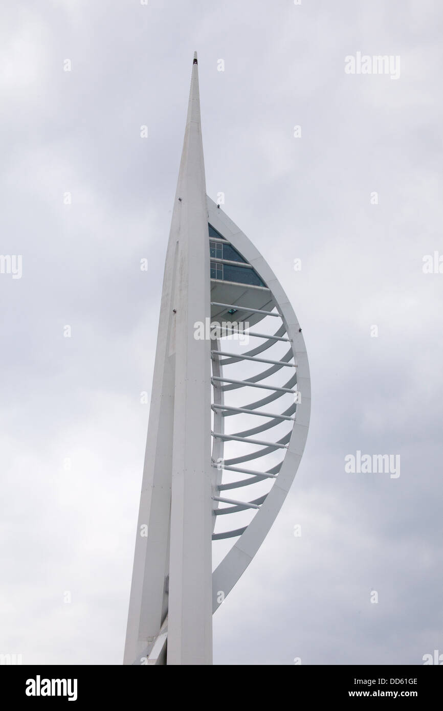 Spinnaker Tower, Hafen von Portsmouth, Hampshire, England, Vereinigtes Königreich. Stockfoto