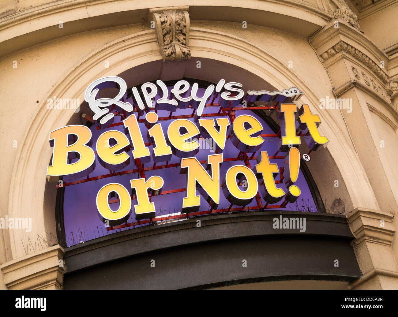 Ripleys "Believe it or Not" Attraktion in London Stockfoto