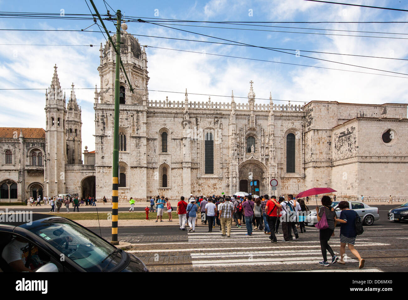 Das Hieronymus-Kloster, Lissabon, Portugal, Europa Stockfoto