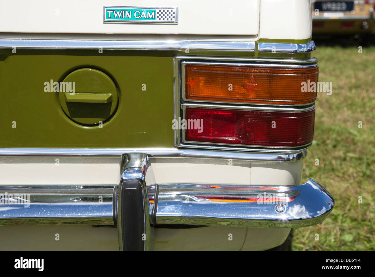 Ein Lotus Ford Cortina. Stockfoto