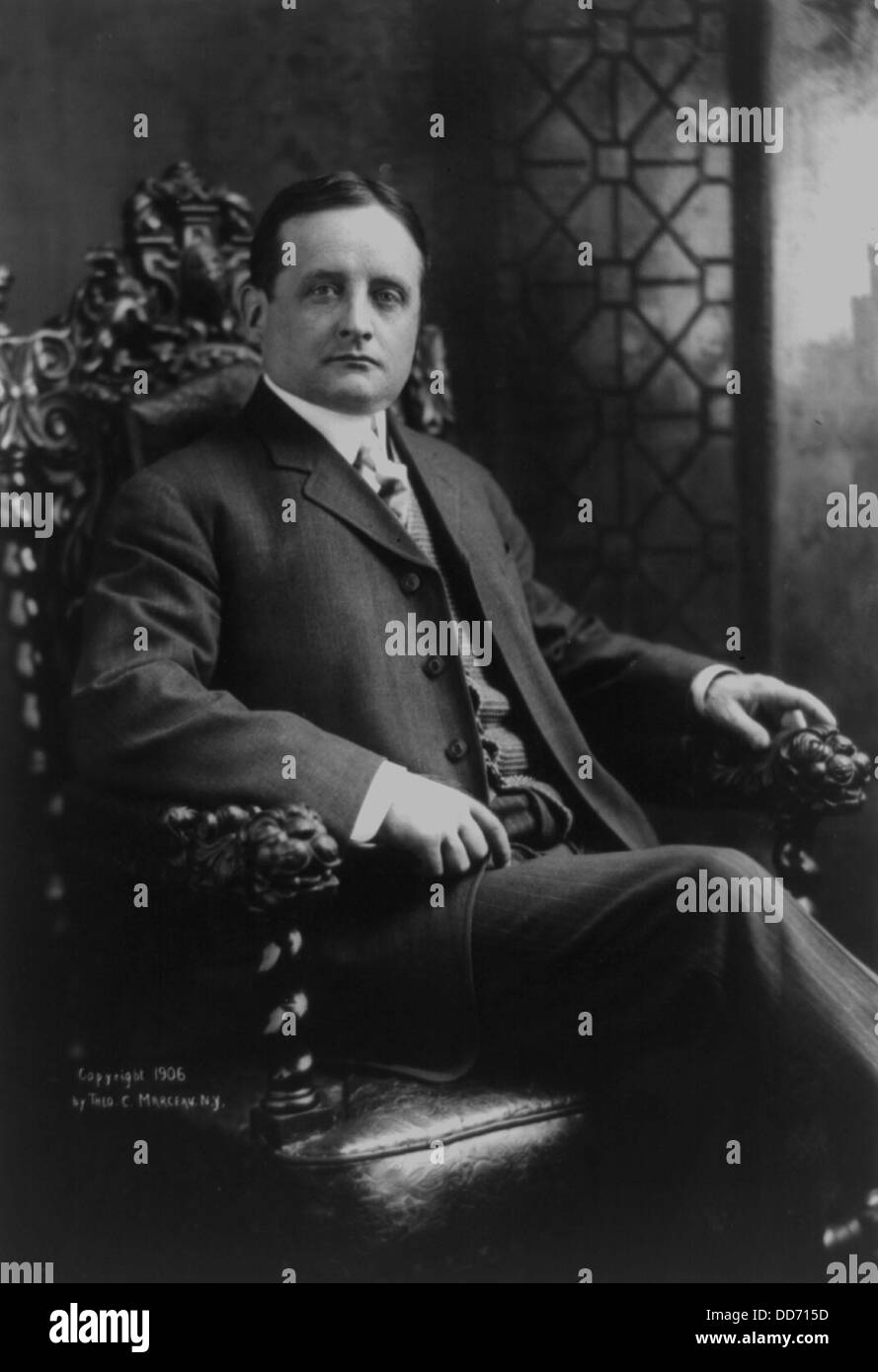 John Francis Fitzgerald, aka Honig Fitz, Bürgermeister von Boston, 1906 Stockfoto