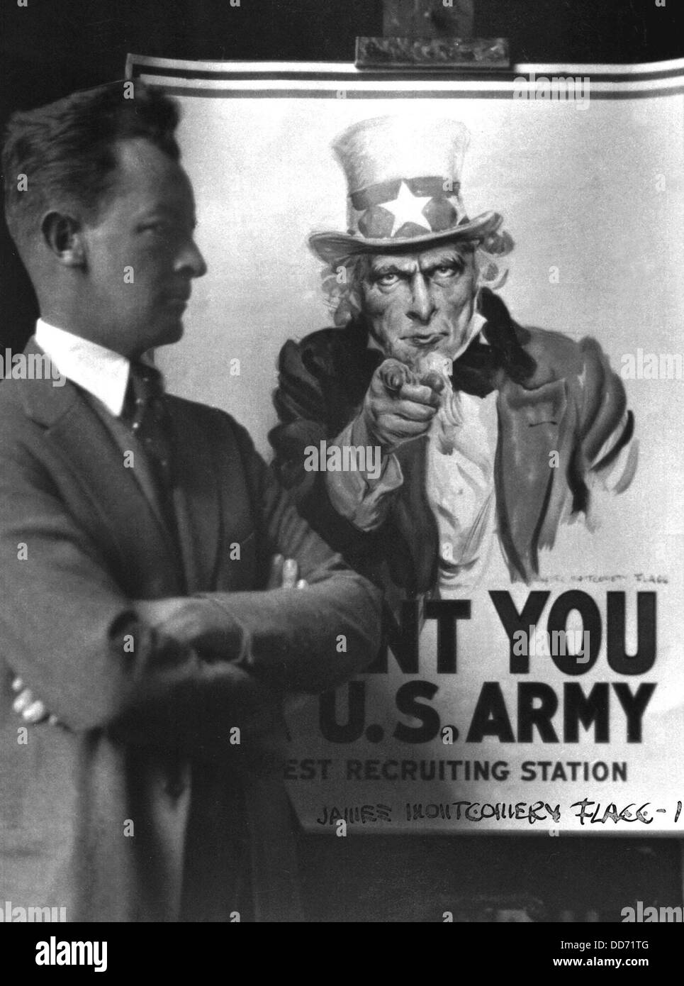 Künstler james montgomery flagg 1917 Fotos und Bildmaterial in hoher