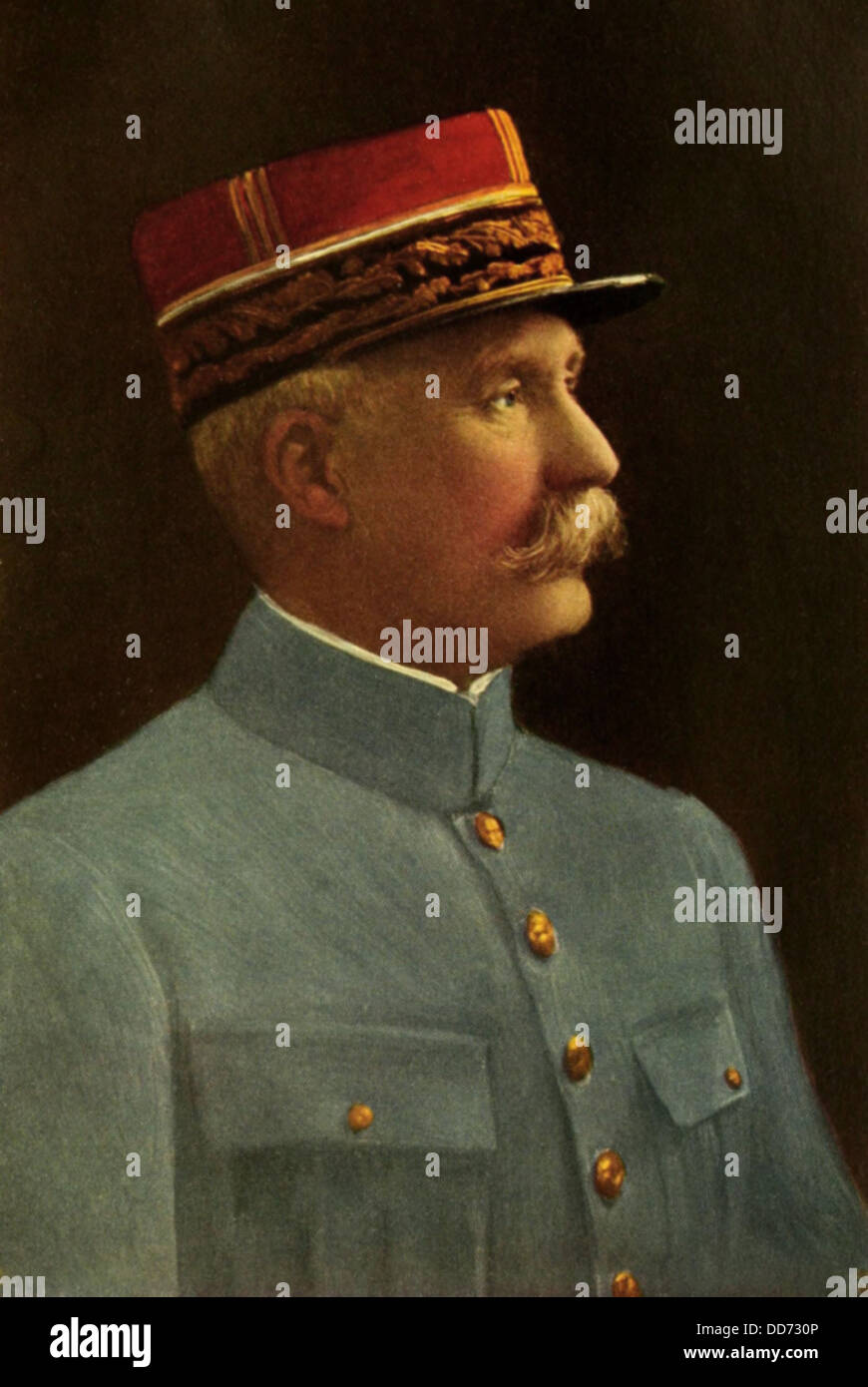 General Henri Philippe Pétain, Französisch 1. Weltkrieg Held, der zusammen mit der Nazi-Eroberer von Frankreich im 2. Weltkrieg. Stockfoto