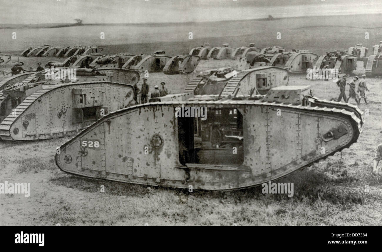 1 Weltkrieg Panzer Tankdrome War Eine Muster Zone Fur Tank Geschwader An Der Westfront In Der Nahe Von Kampfgebiet Tank Stockfotografie Alamy