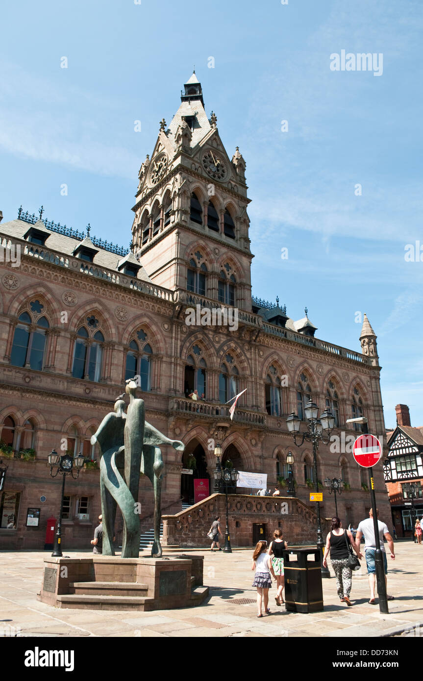 Rathaus, Chester, Cheshire, UK Stockfoto