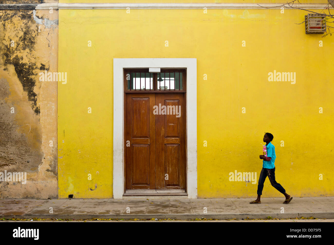 Mosambik, Provinz Nampula, Ilha de Moçambique. Stockfoto