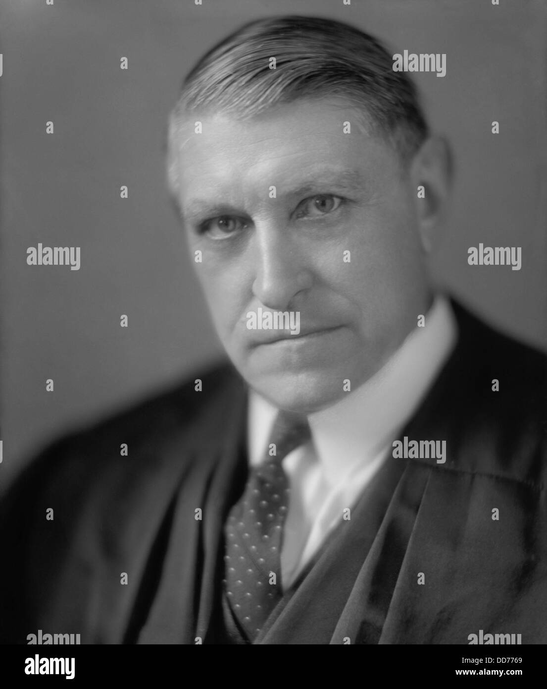 Richter am Obersten Gerichtshof Owen Roberts, wurde an den Hof von Herbert Hoover im Jahre 1930 ernannt. Roberts wechselte seine Position auf neu Stockfoto