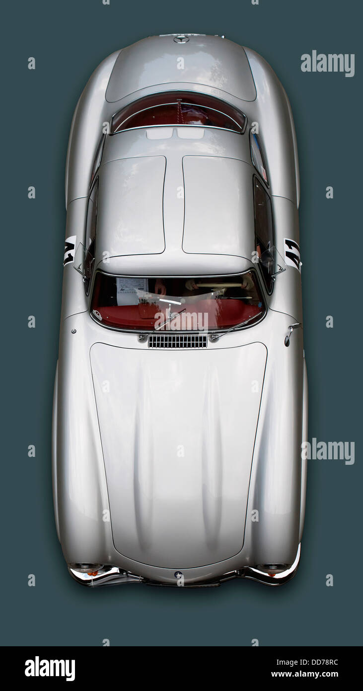 Deutschland, Hessen, Oldtimer von Mercedes-Benz 300 SL Stockfoto