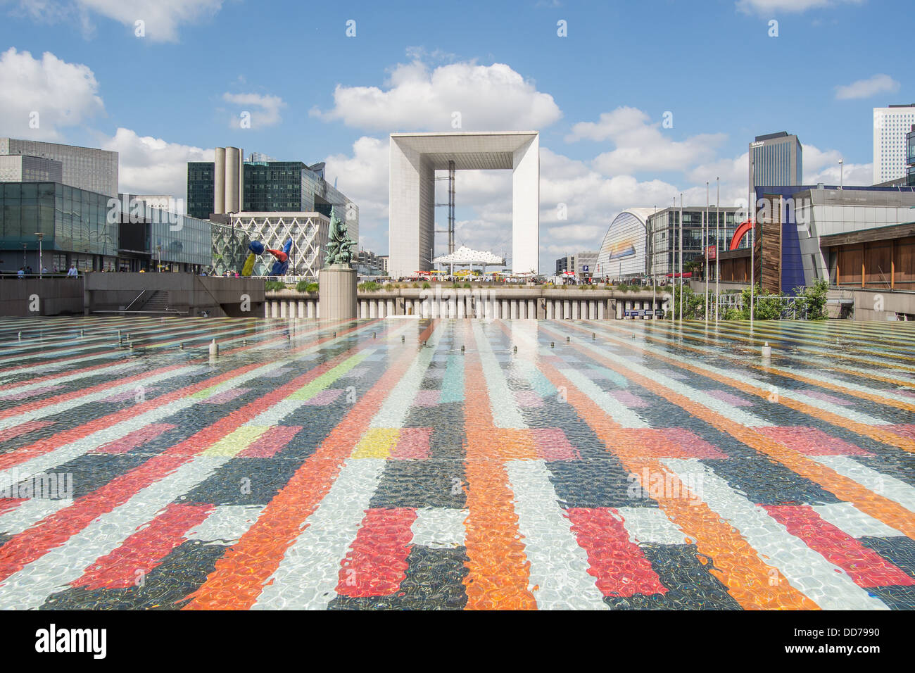 La Défense, Paris Stockfoto