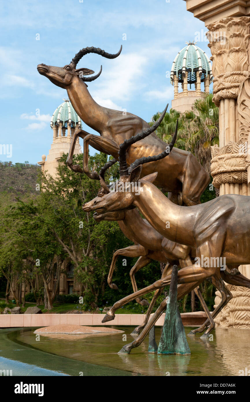 Der Palace of the Lost City, Sun City, Südafrika Stockfoto