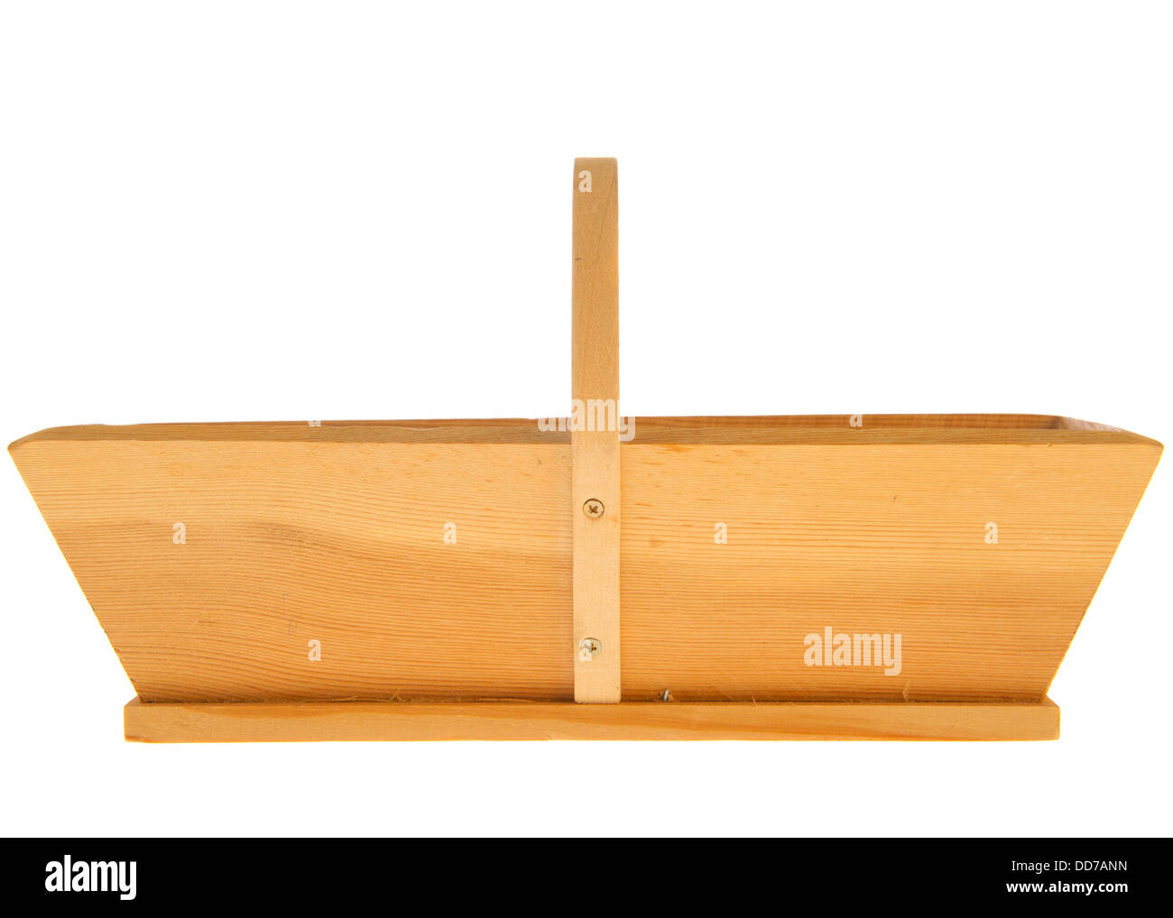 Holz-Korb Stockfoto