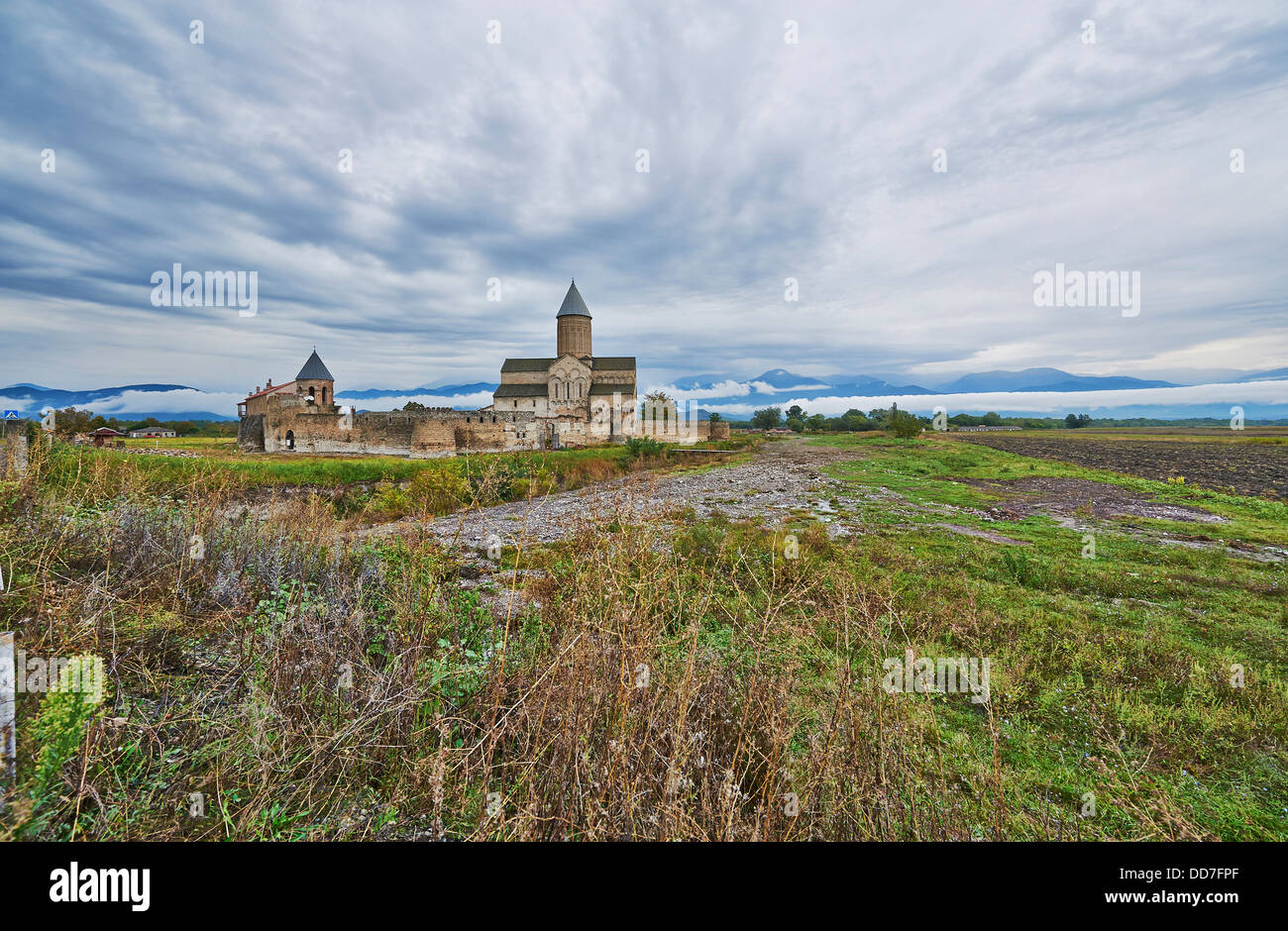 Alaverdi Kathedrale Saint George (11thc.), Kachetien, Telavi, Georgien Stockfoto