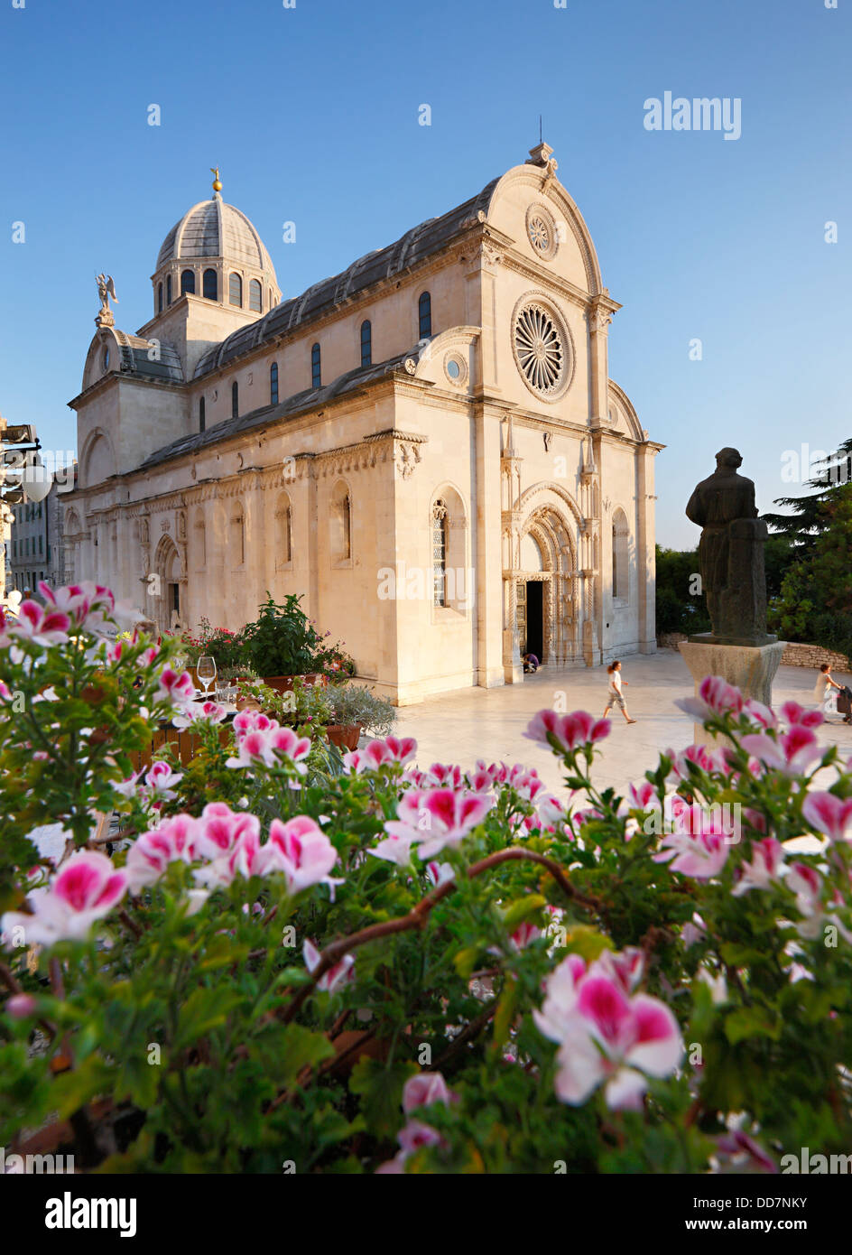 Sibenik Kathedrale des Hl. Jakobus - Kroatien Stockfoto