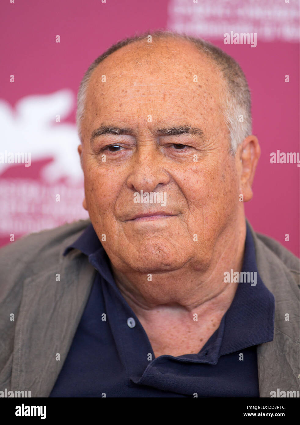 BERNARDO BERTOLUCCI JURY PHOTOCALL 70. Venedig FILM FESTIVAL LIDO Venedig Italien 28. August 2013 Stockfoto