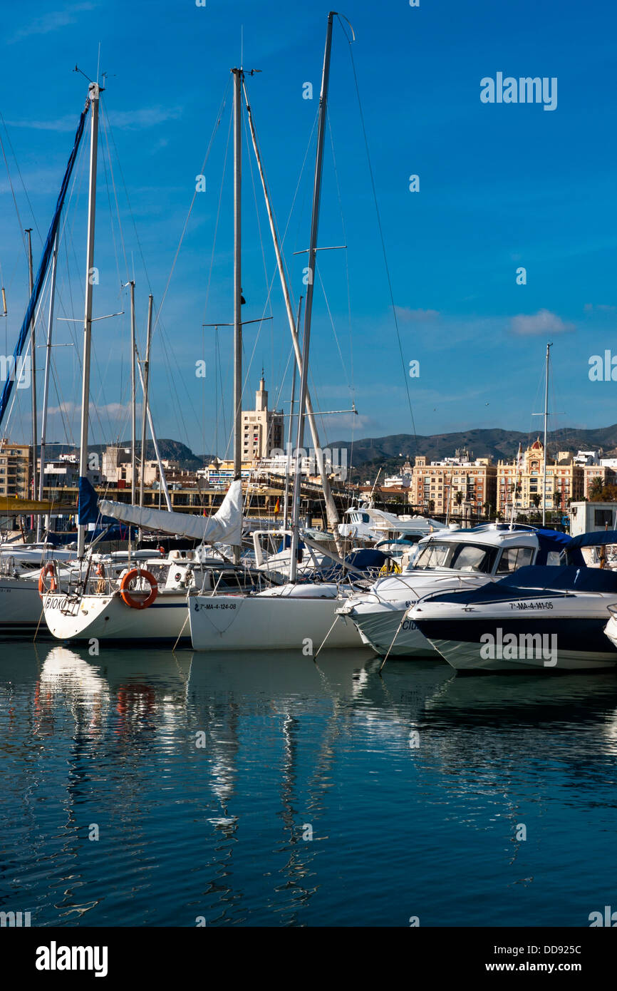 Marina, Malaga, Spanien Stockfoto