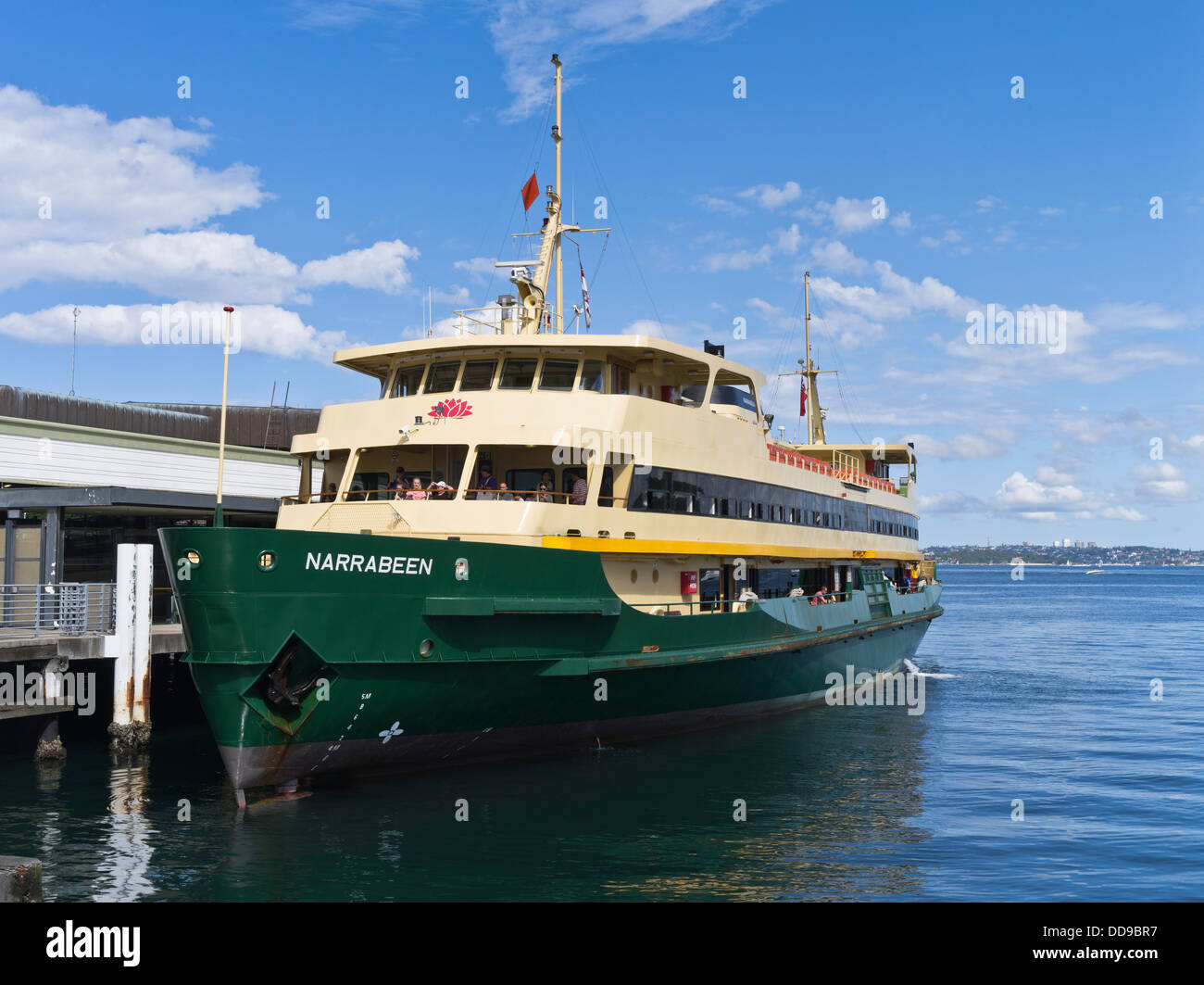 Dh Hafen von Sydney Manly AUSTRALIEN Harbour City Fähren Ryde Fähre Stockfoto