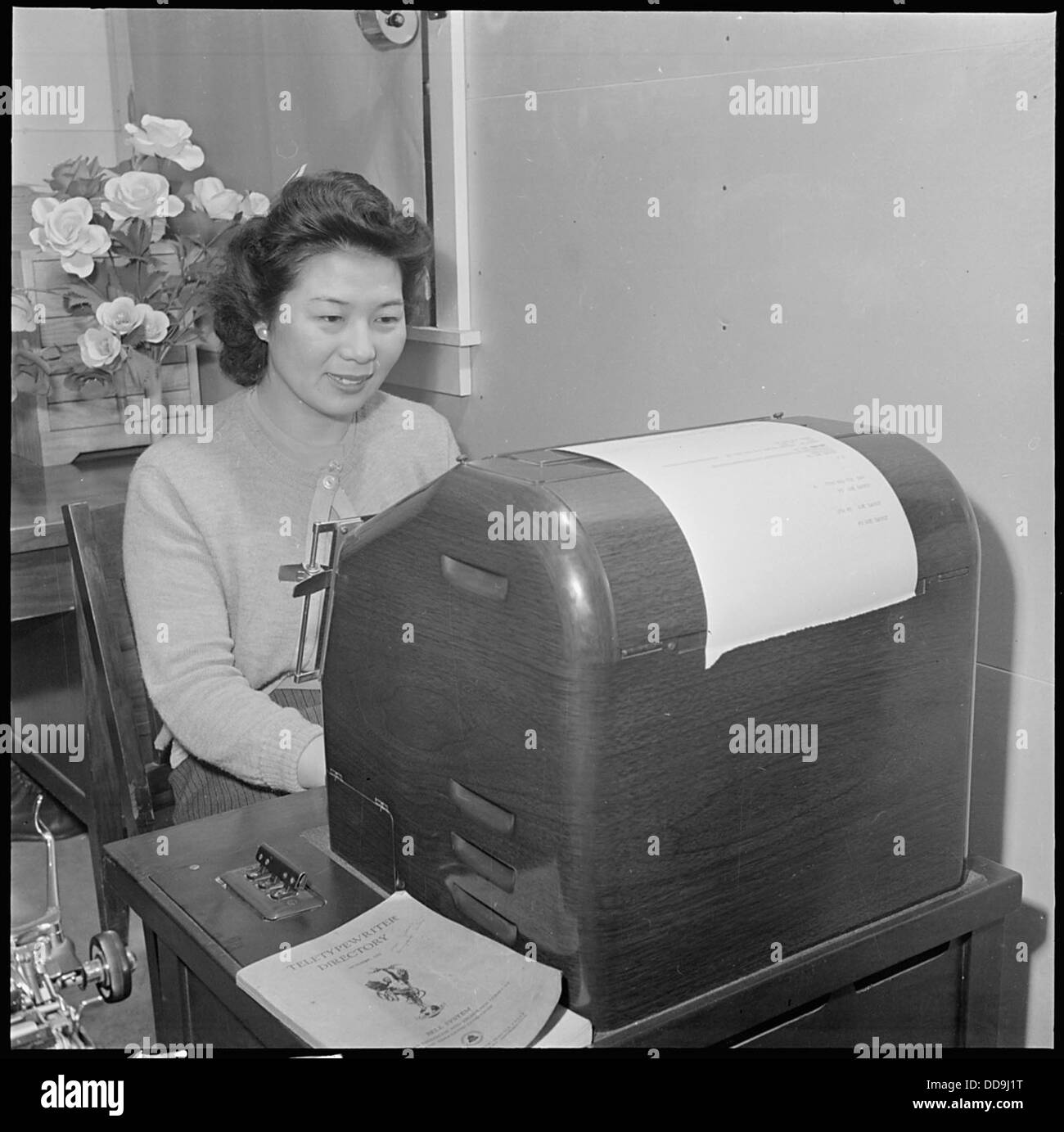 Das Jerome Relocation Center in Denson, Arkansas, diente während des Zweiten Weltkriegs als eines der japanischen amerikanischen Internierungslager. Stockfoto