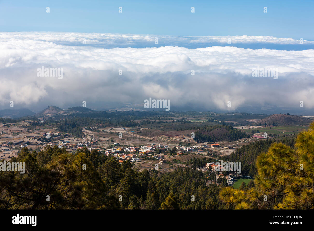 Spanien, Blick auf Corona Forestal Nationalpark Stockfoto