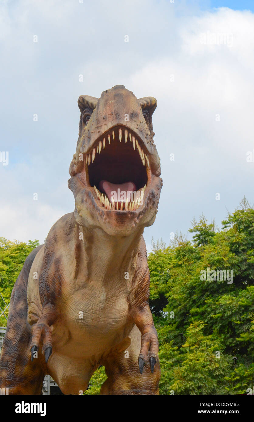 Tyrannosaurus Rex ist wohl der bekannteste Dinosaurier aller. Er lebte während der letzten 5