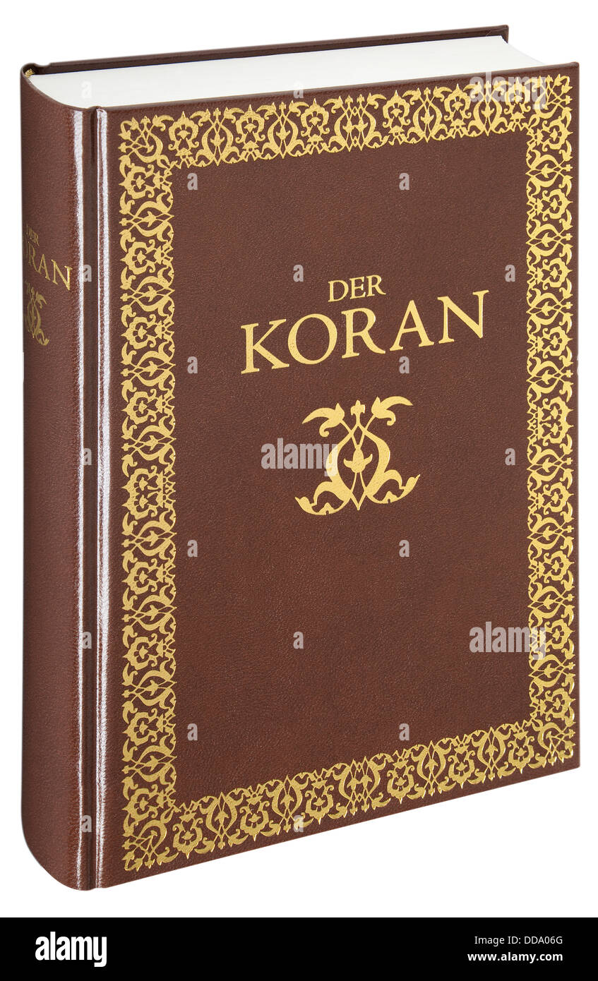 Religiöses Buch Koran auf weißem Hintergrund, Nahaufnahme Stockfotografie Alamy Religiöses Buch Koran auf weißem Hintergrund, Nahaufnahme Stockfotografie Alamy