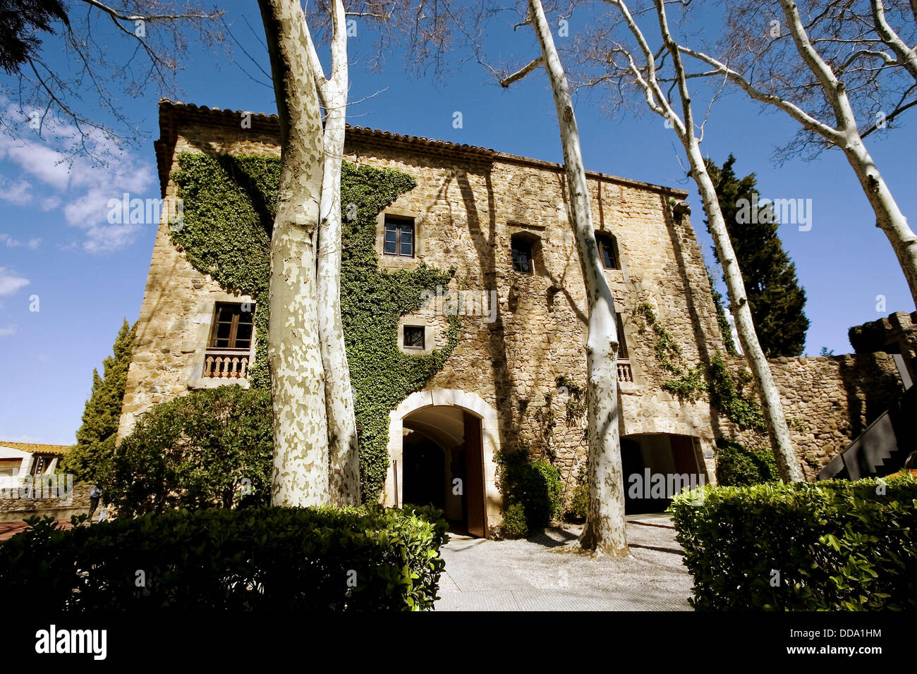 Gala Dali Schloss Museum Haus Stockfotos Gala Dali Schloss